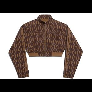 Ivy Park Monogram crop jacket